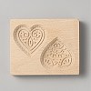 Beech Wood Cookie Molds AJEW-WH0083-59F-1