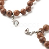 Buddhist Necklace NJEW-JN03847-8