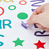 PVC Wall Decorate Stickers DIY-WH0030-84-3