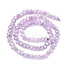 Imitation Jade Glass Beads Strands EGLA-F167-03A-04-2