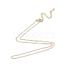 304 Stainless Steel Cable Chains Necklace for Men Women NJEW-N050-A03-G12-3