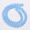 Natural & Dyed Malaysia Jade Bead Strands X-G-A146-8mm-A20-2