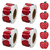 4Rolls Coated Paper Self-adhesive Stickers Roll STIC-FH0001-27A-1