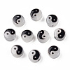 Luminous Transparent Acrylic Beads LACR-T001-01-1