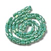 Electroplate Glass Beads Strands EGLA-D031-01-14-2