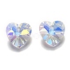 Romantic Valentines Ideas Glass Charms X-G030V10mm-42-1