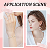 60Pcs 2 Colors Brass Bead Frame KK-SC0004-57-5