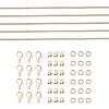 DIY Brass Chain Extender/End Chains Making Kits DIY-FS0005-61RG-1