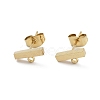 304 Stainless Steel Stud Earring Finding STAS-Z091-01G-02-1