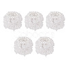 Polymer Clay with Imitation Pearl Beads CLAY-TAC0020-02A-1
