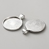 Zinc Alloy Pendant Cabochon Settings FIND-WH0365-028P-2