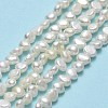 Natural Cultured Freshwater Pearl Beads Strands PEAR-A005-05A-01-2