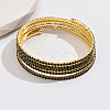 Real 18K Gold Plated Brass Multi Layer Wrap Bracelets RM1445-2-1