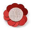Flower Shape PVC Sequin/Paillette Beading Appliques DIY-WH0308-287H-2