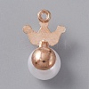 Resin Imitation Pearl Pendants LS-FIND-TAC0002-041E-2