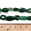 Natural Green Onyx Agate(Dyed & Heated) Beads Strands G-P568-C14-01-5