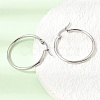 201 Stainless Steel Hoop Earrings SA-CBA4A0D-16P-E-2