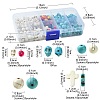 10 Styles Synthetic Turquoise Beads G-FS0005-75-4