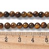 Round Tiger Eye Beads Strands Z0RQT011-AB-2