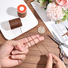2 Rolls Round Waxed Polyester Cord YC-PA0001-01A-3
