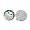 Printed Alloy Pendants ENAM-P246-03P-06-1