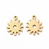 Ion Plating(IP) 304 Stainless Steel Pendants STAS-E185-11G-1