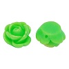 Opaque Rose Flower Resin Beads X-CRES-B1029-A24-1