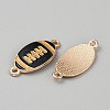 Alloy Enamel Connector Charms LS-FIND-WH20024-05G-05-2