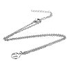 Non-Tarnish 201 Stainless Steel Pendants Necklaces NJEW-S063-TN505-1-2