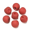 Rubberized Acrylic Beads OACR-G012-05-2