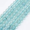 Natural Fluorite Beads Strands G-K261-10C-8mm-1