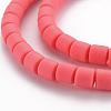 Polymer Clay Bead Strands CLAY-T001-C21-4