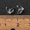 20Pcs Transparent Glass Beads GLAA-Q103-01C-3