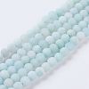 Natural Amazonite Beads Strands G-J376-19F-4mm-1