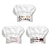 Custom Cotton Chef Hat AJEW-WH0243-002-5