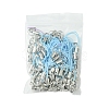 100Pcs Polyester Cord Mobile Straps MOBA-FS0001-02I-11