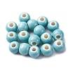 Bright Glazed Porcelain Beads PORC-D300-A30-1