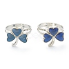 Adjustable Iron Finger Rings RJEW-B032-05P-1