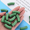 Opaque Acrylic Beads MACR-S372-001B-17-6333-5