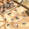 12Pcs 4 Styles Alloy Enamel Pendants ENAM-YW0006-12-4