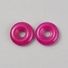 Natural Hot Pink Chalcedony Pendants G-WH0016-53A-1
