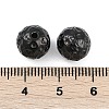 Textured 316 Surgical Stainless Steel Beads STAS-M106-01F-EB-2