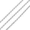 304 Stainless Steel Cable Chains CHS-M009-12P-03-1