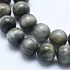 Natural Hawk's Eye Beads Strands G-E483-20-6mm-3