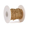 Ion Plating(IP) 304 Stainless Steel Figaro Chains CHS-H007-30G-4