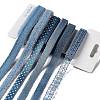 18 Yards 6 Styles Polyester Ribbon SRIB-C001-F01-1
