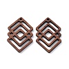 Walnut Wood Laser Cut Pendants X-WOOD-Q051-01D-1