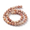 Natural Imperial Jasper Beads Strands X-G-A175C-8mm-01-5