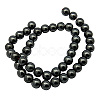 Non-Magnetic Synthetic Hematite Beads Strands G-H1624-14mm-1-2