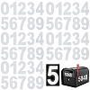 PET Reflective Self Adhesive Stickers STIC-SP0001-23A-1